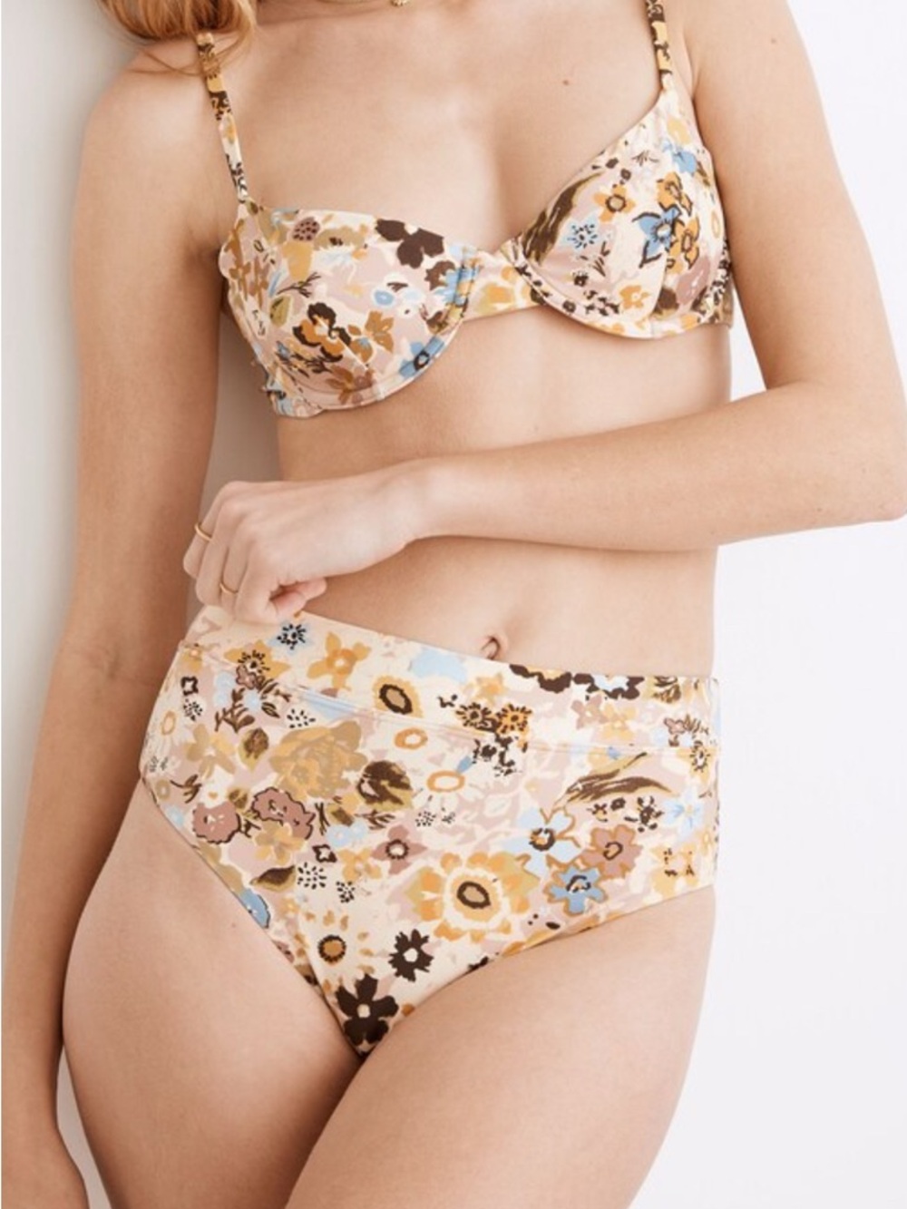 MADEWELL  Second Wave High-Cut Bikini. Size L